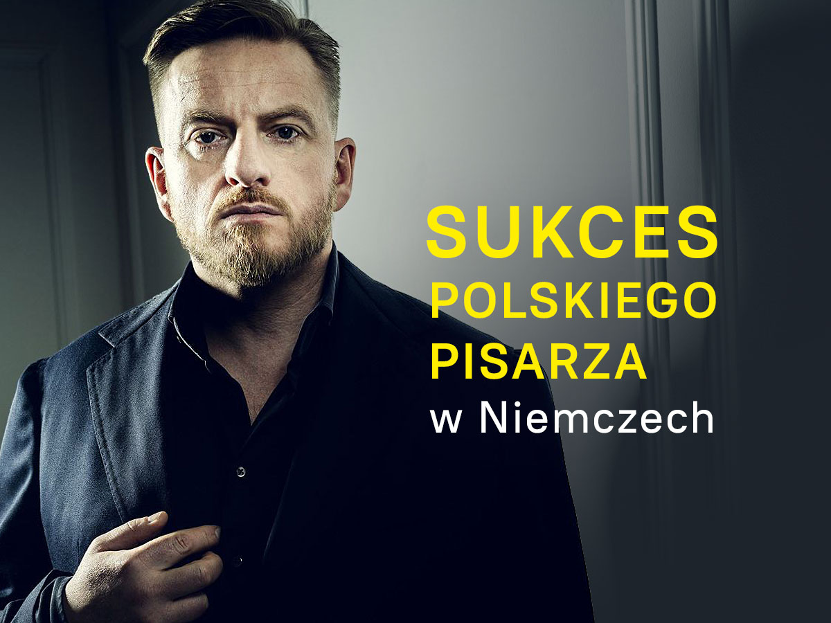 Polski pisarz, Szczepan Twardoch.