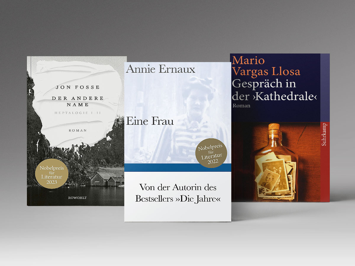 Drei Bücher: Der andere Name, Eine Frau und Das Gespräch in der Kathedrale