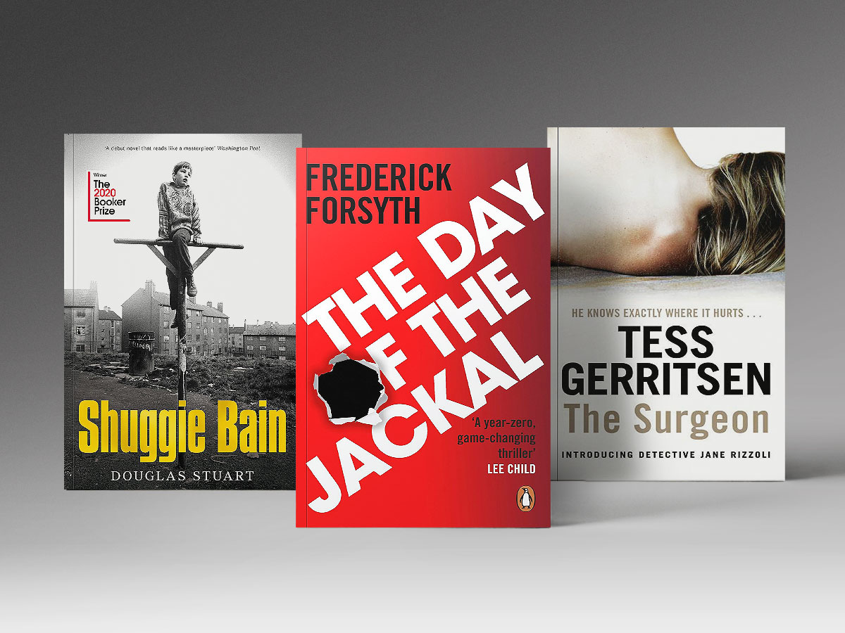 Three books: Shuggie Bain, The Surgeon and The Day of the Jackal