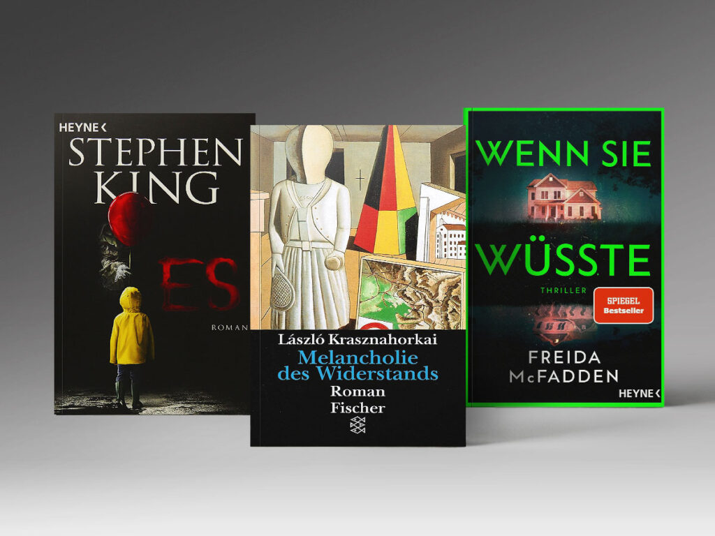 Drei Bücher: Melancholie des Widerstands, Wenn sie wüsste, Es