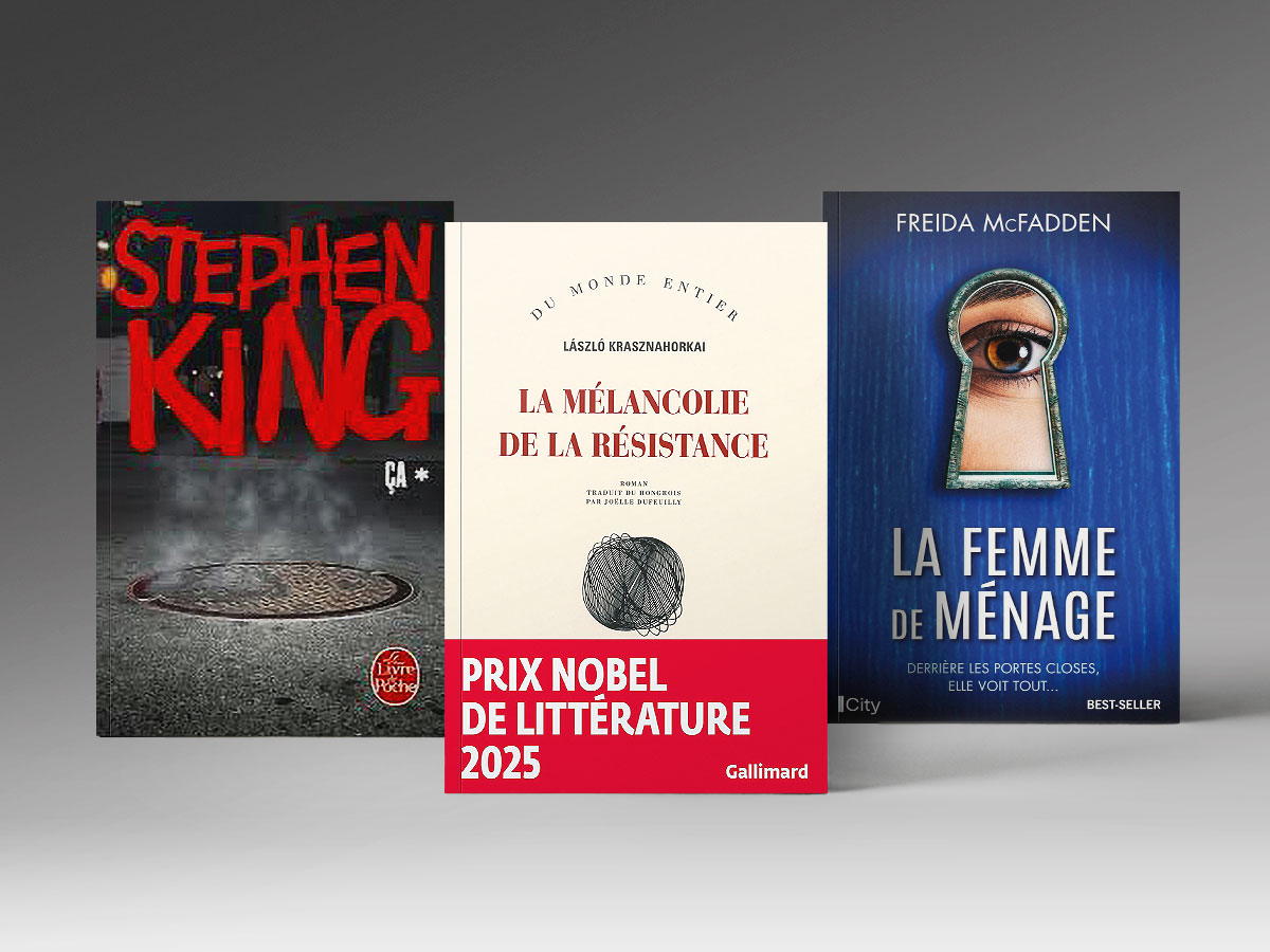 Trois livres : Mélancolie de la résistance, La femme de ménage, Ça