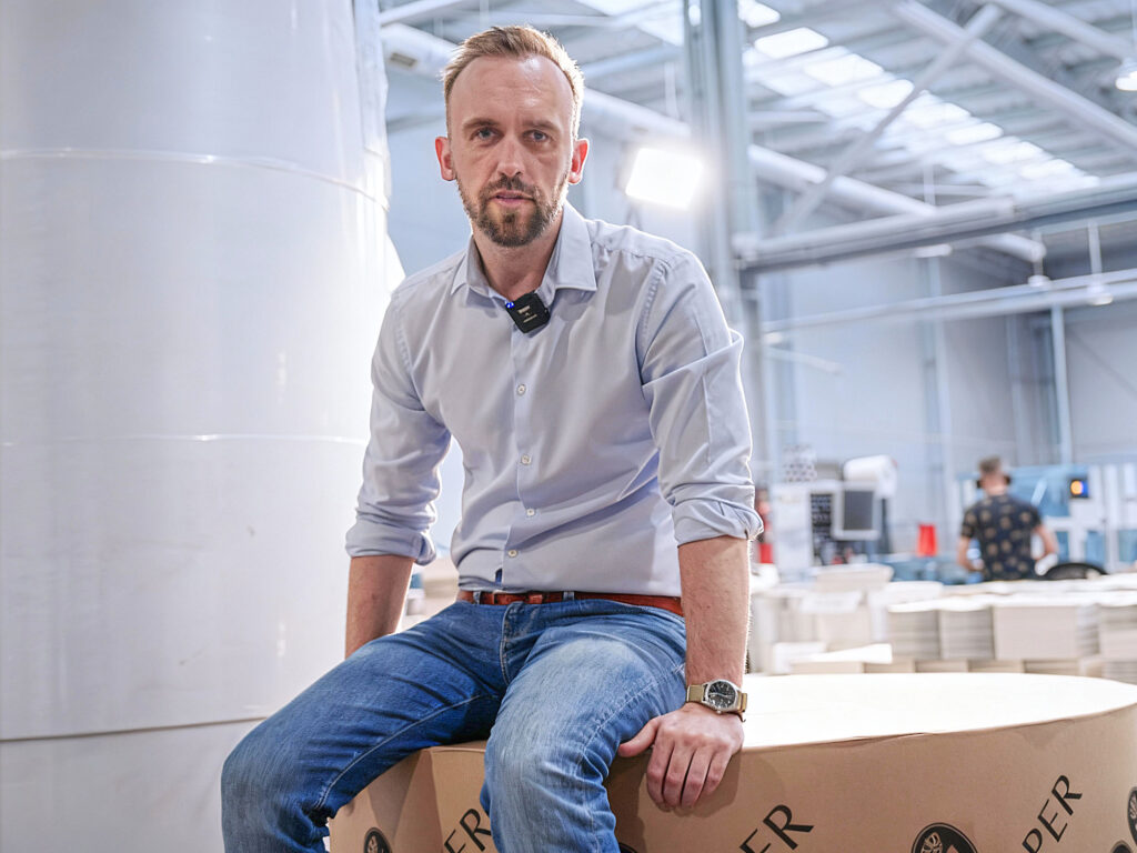 Łukasz Moleski z Books Factory.