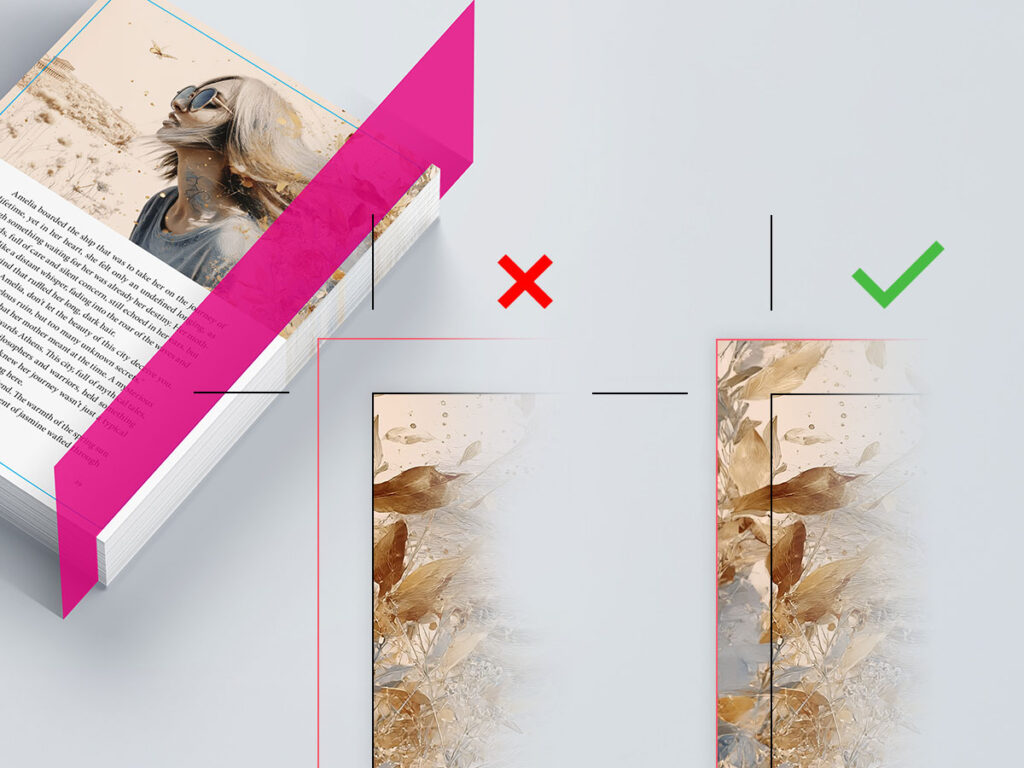 Spady drukarskie, przykład