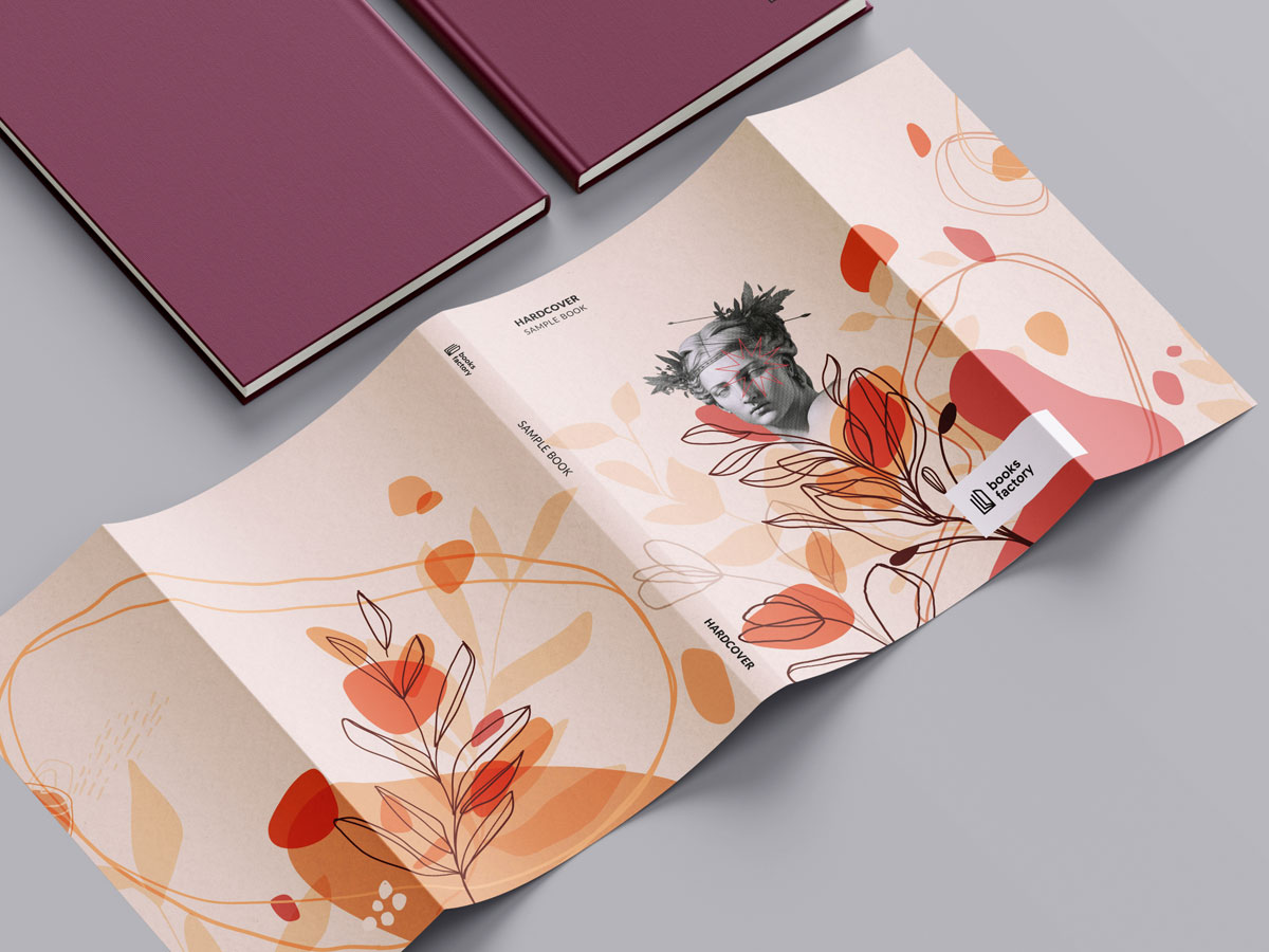 Dust jacket and a hardcover book