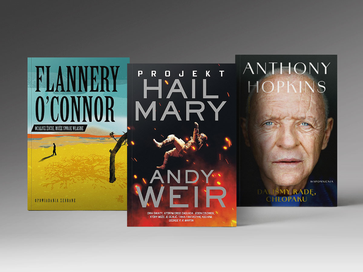 Książki: „Ocalisz życie, może swoje własne. Opowiadania zebrane”, „Projekt Hail Mary”, „Daliśmy radę, chłopaku. Wspomnienia”