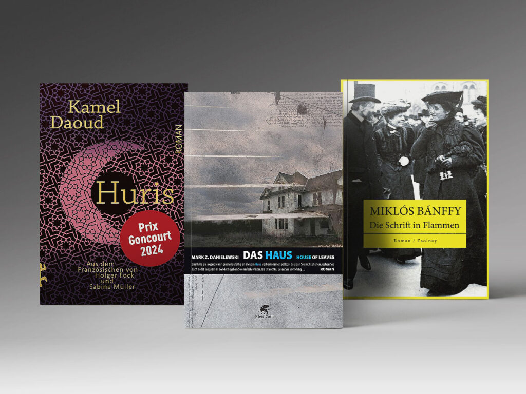Drei Bücher: They were counted, Huris, Das House