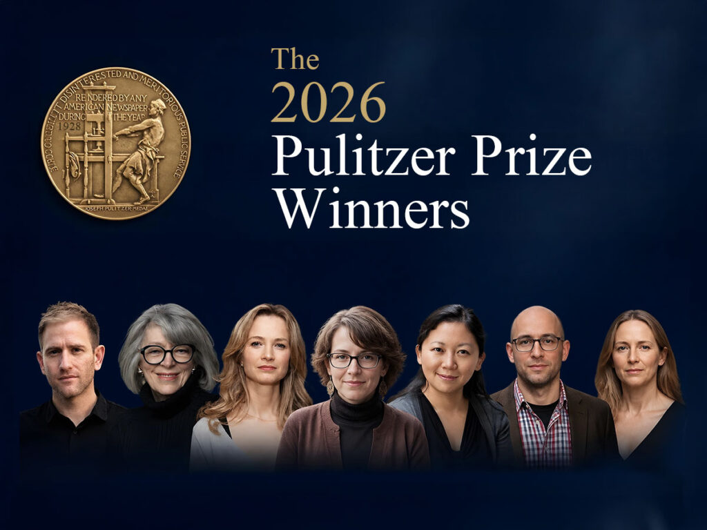 The authors who were awarded the Pulitzer Prize in 2026.